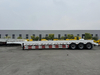 3 eixos trailer 80ton com defletor lateral