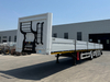 4 eixos de parede lateral semi trailer para venda na Rússia
