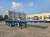 4 eixos trailer de contêiner 80ton para venda